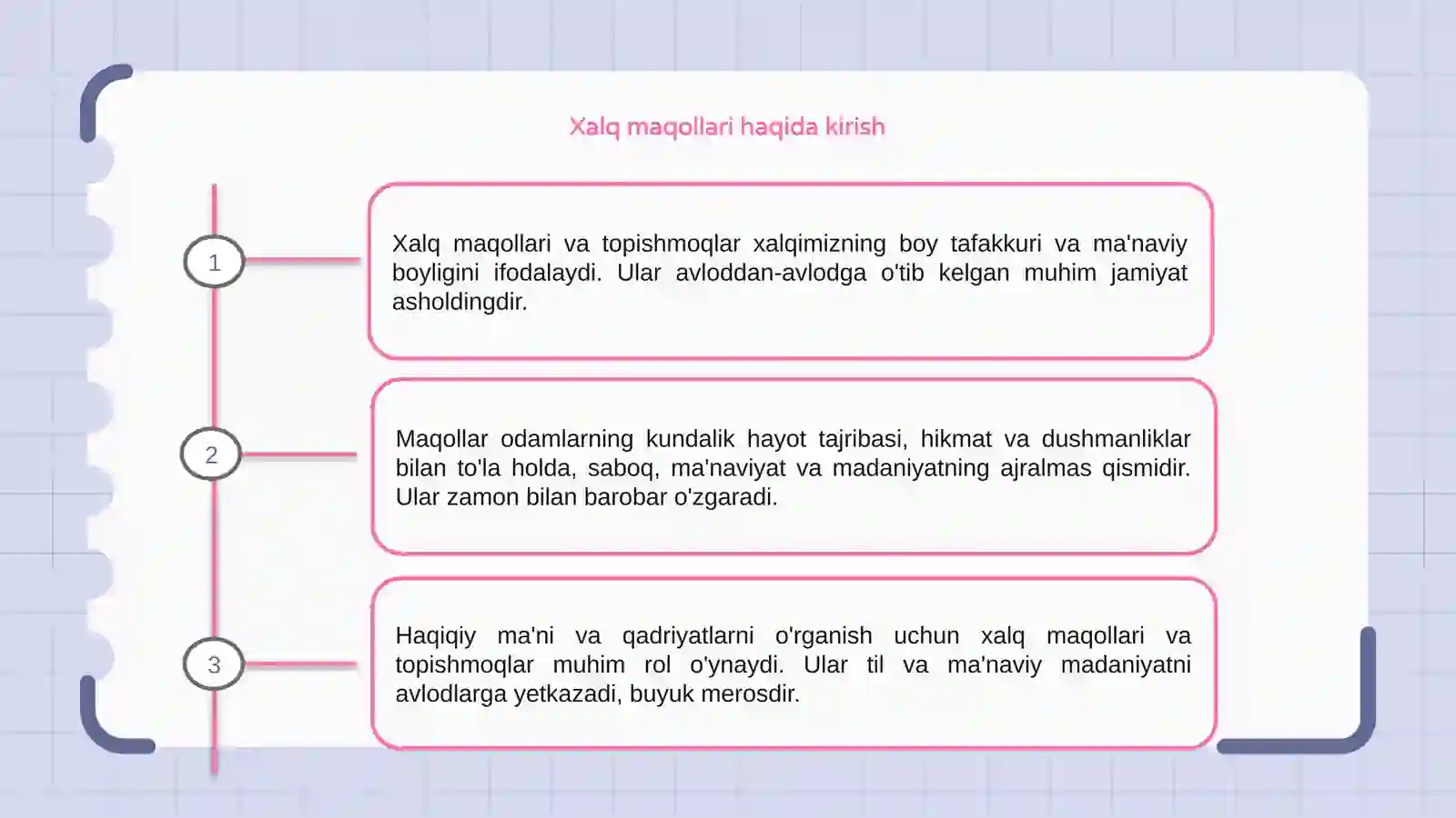 Xalq maqollari va topishmoqlar 3