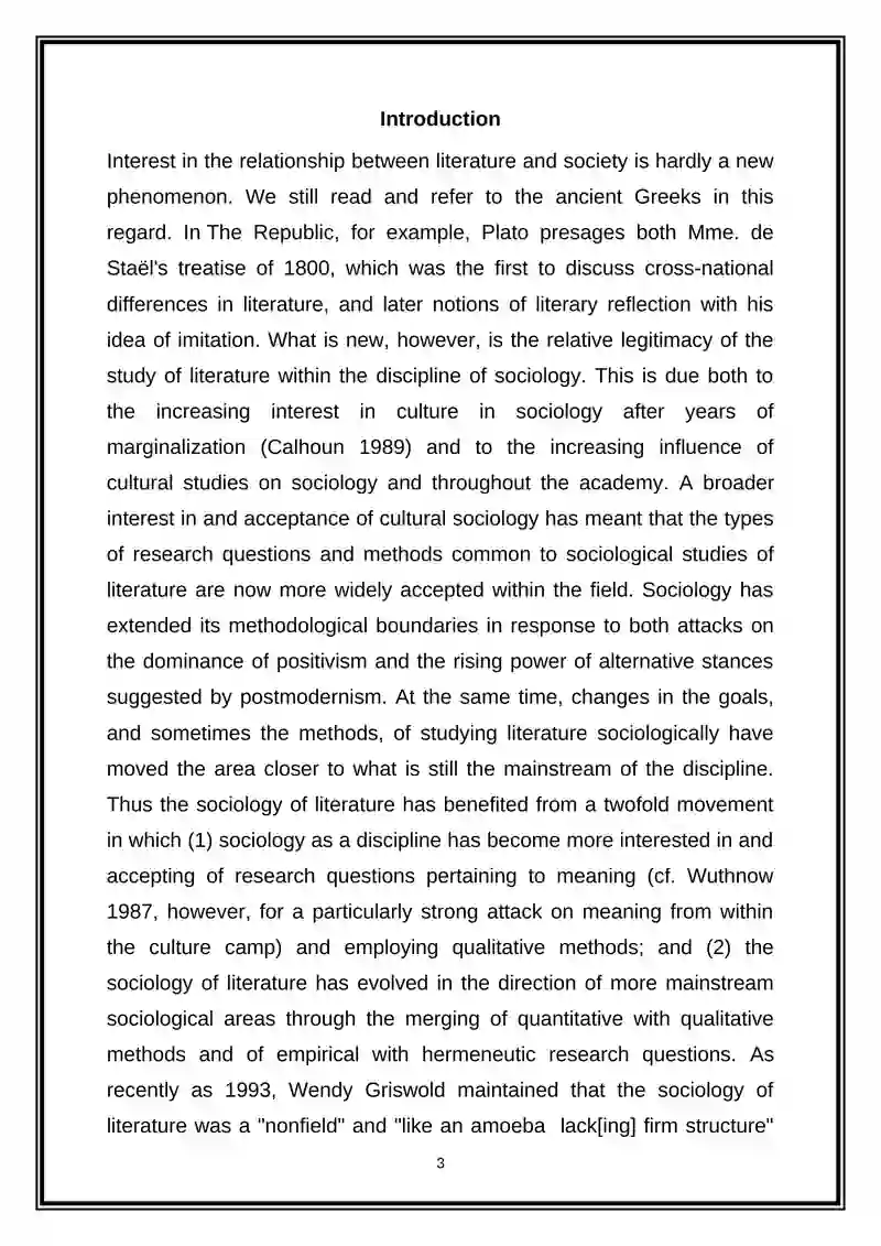 Classicism and Romanticism in Literature 3