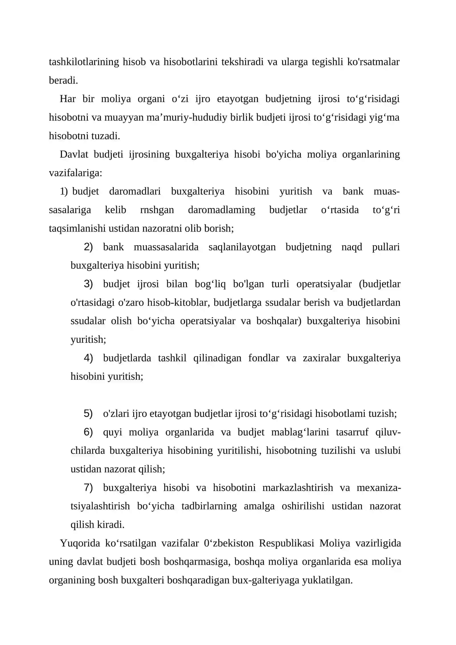 Davlat budjeti ijrosining hisobi 3
