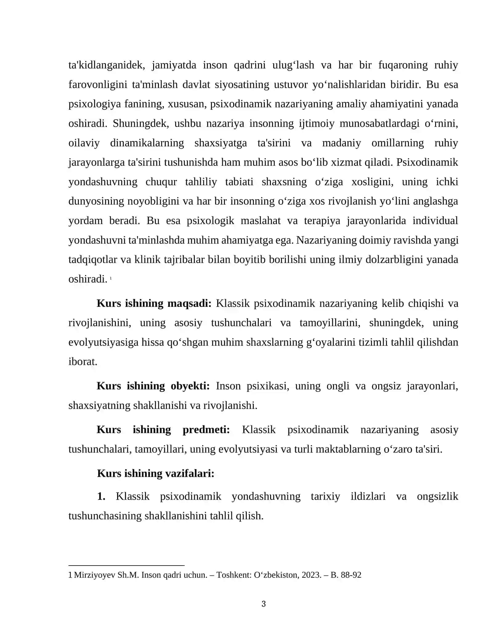 KLASSIK PSIXODINAMIK NAZARIYANING KELIB CHIQISHI VA RIVOJLANISHI 3