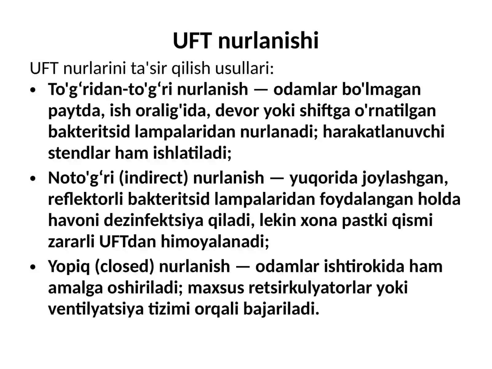 Havoni zararsizlantirishga sanitariya-epidemiologiya talablari 3