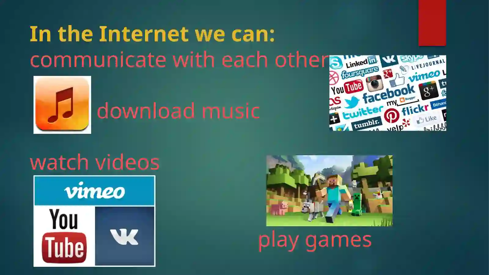 The Internet as a Global Net 3