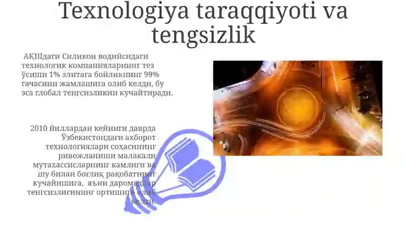 Texnologik taraqqiyotning iqtisodiy o'sishga ta'siri va modellashtirish 3