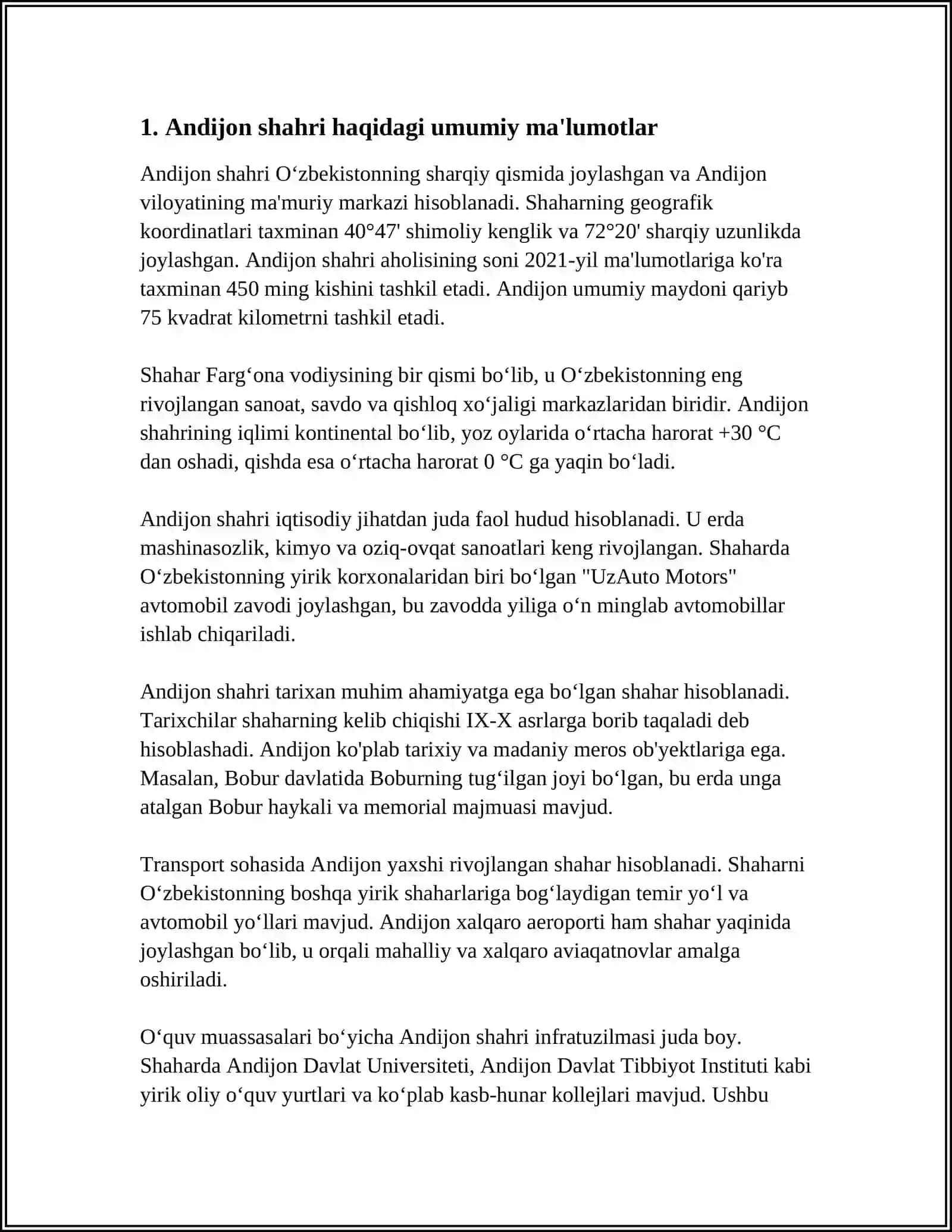 ANDIJON ABU ALI IBN NOMIDAGI JAMAT SALOMATLIGI TEXNIKUMNI 3