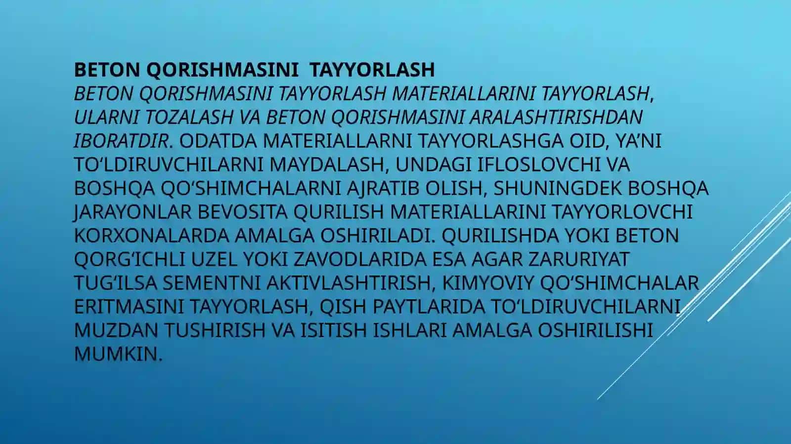 Konstruksiyalarni betonlash 3