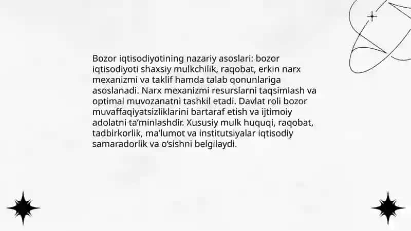 Bozor iqtisodiyoti nazariyasi 3