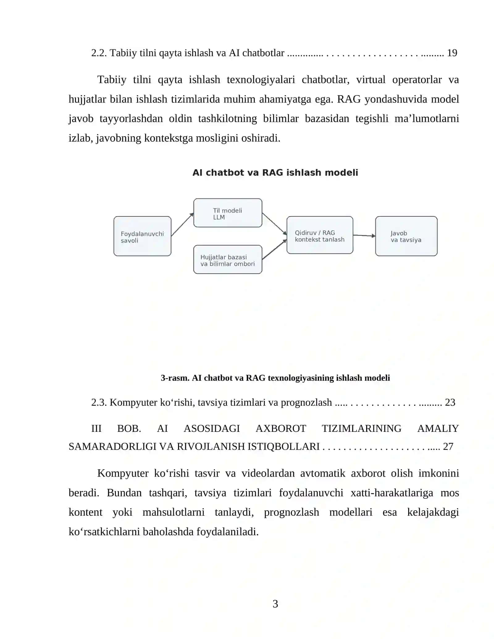 SUN’IY INTELLEKT TEXNOLOGIYALARINING ZAMONAVIY AXBOROT TIZIMLARIDA QO‘LLANILISHI 3