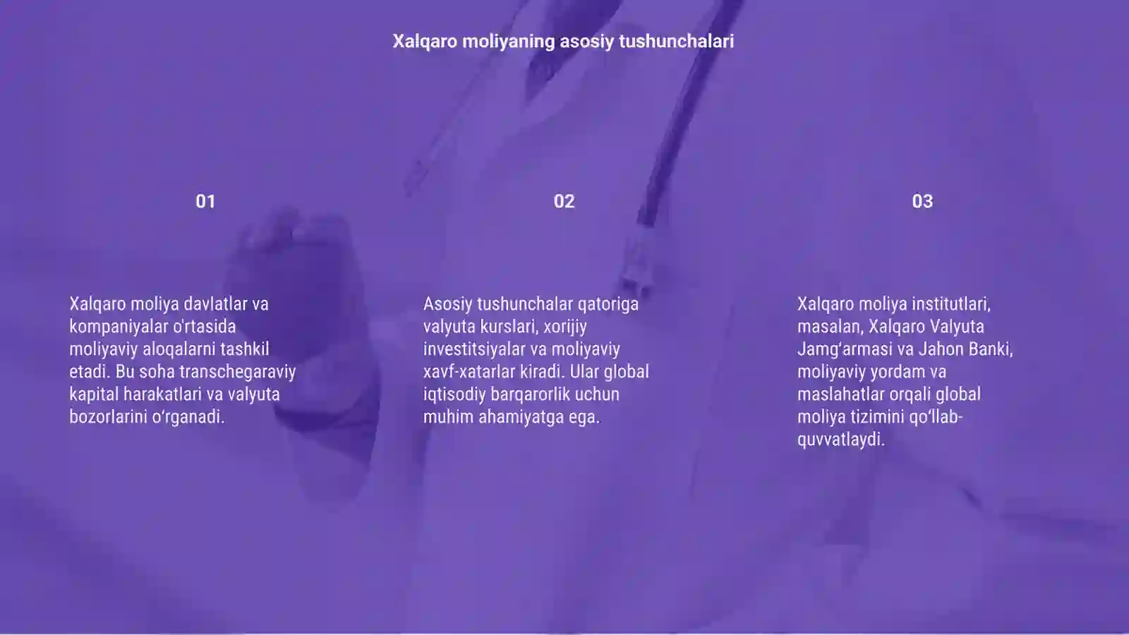 Xalqaro moliya 3