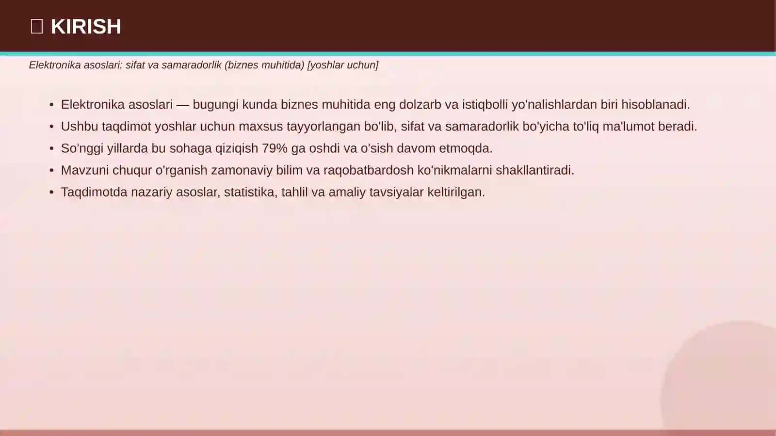 ELEKTRONIKA ASOSLARI 3