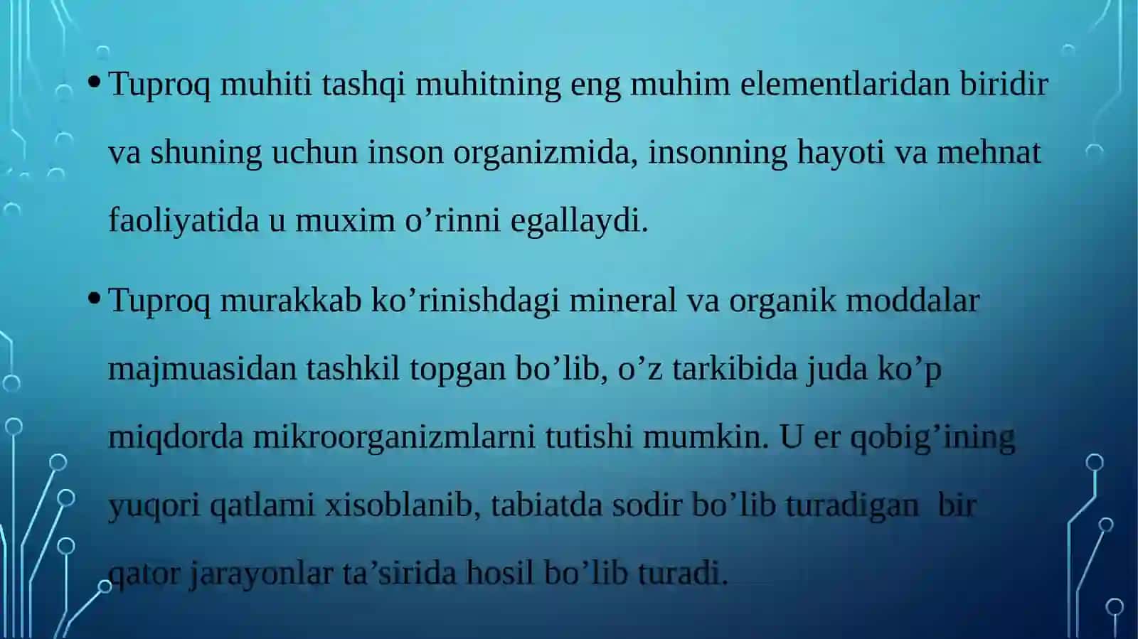 Tuproqni sanitariya-gigiyena tomonidan tekshirish 3