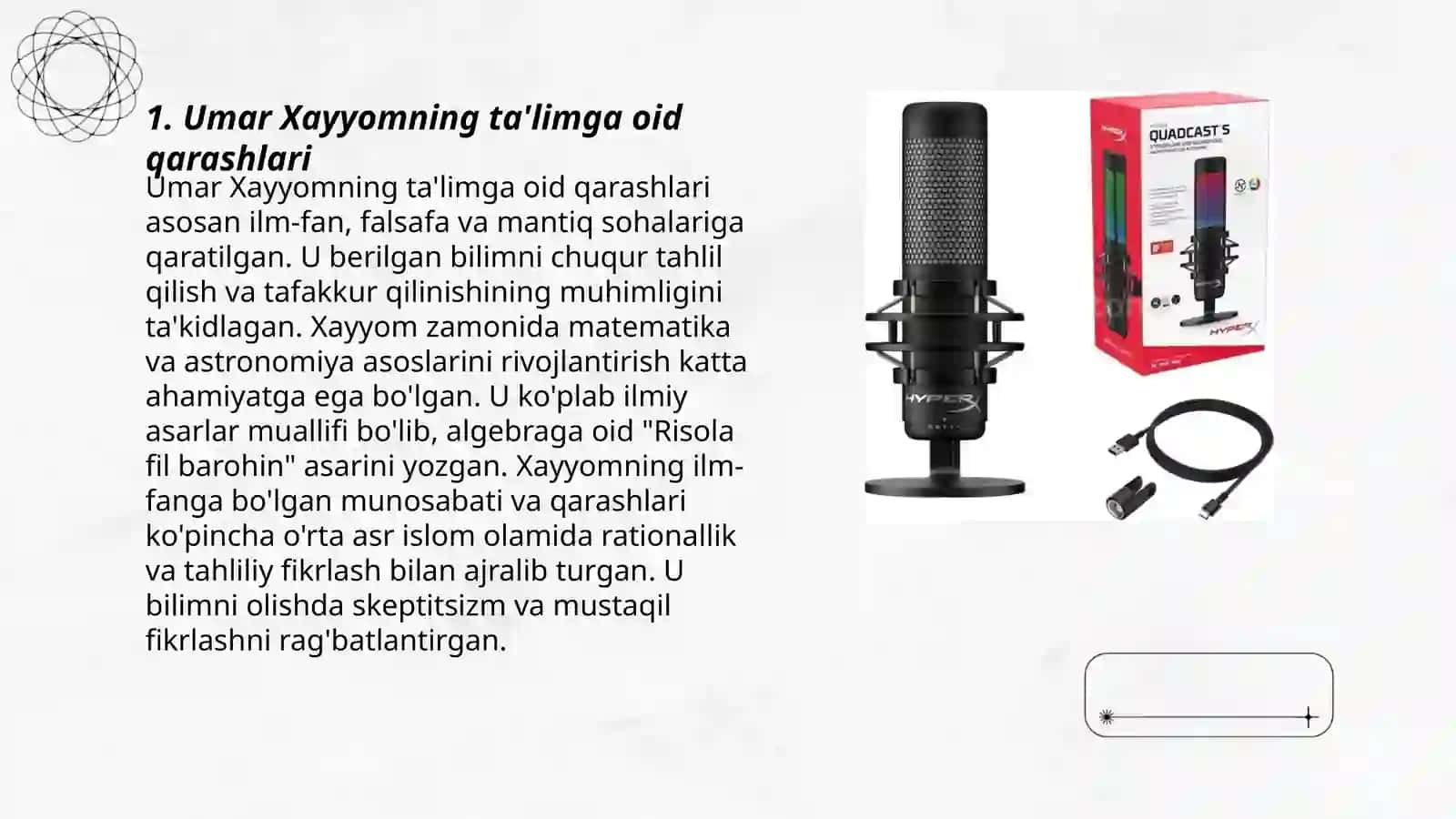 Umar Xayyomning ta'lim tarbiyaga oid qarashlari 3