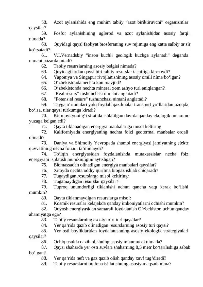 Atrof-muhitni muhofaza qilish va yashil rivojlanish 3