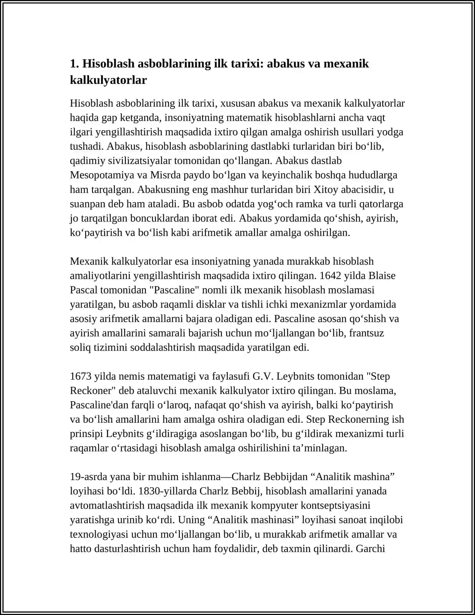 KOMPYUTERNING RIVOJLANISH TARIXI 3
