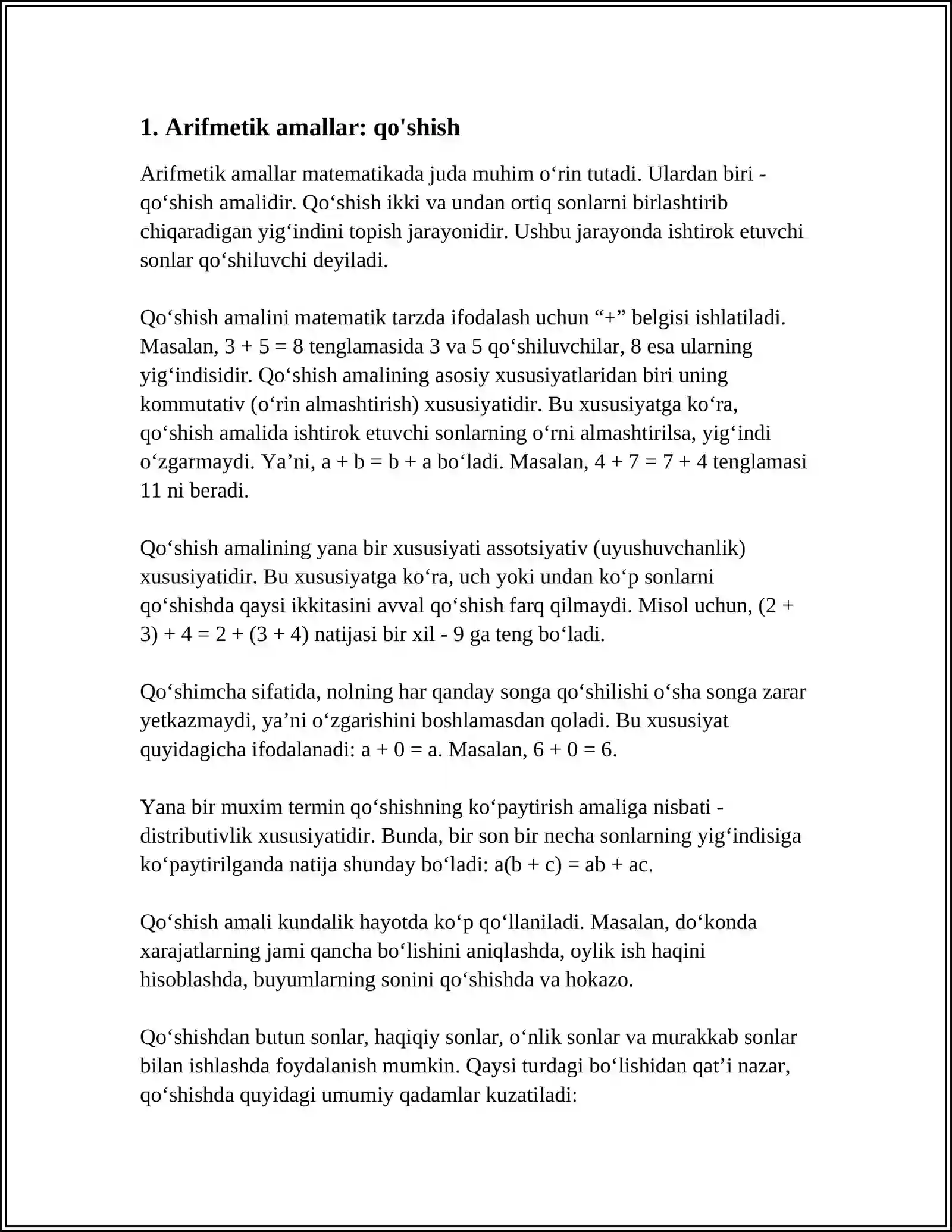 PYTHON DASTURLASH TILIDA ARIFMETIK VA MANTIQIY AMALLAR 3