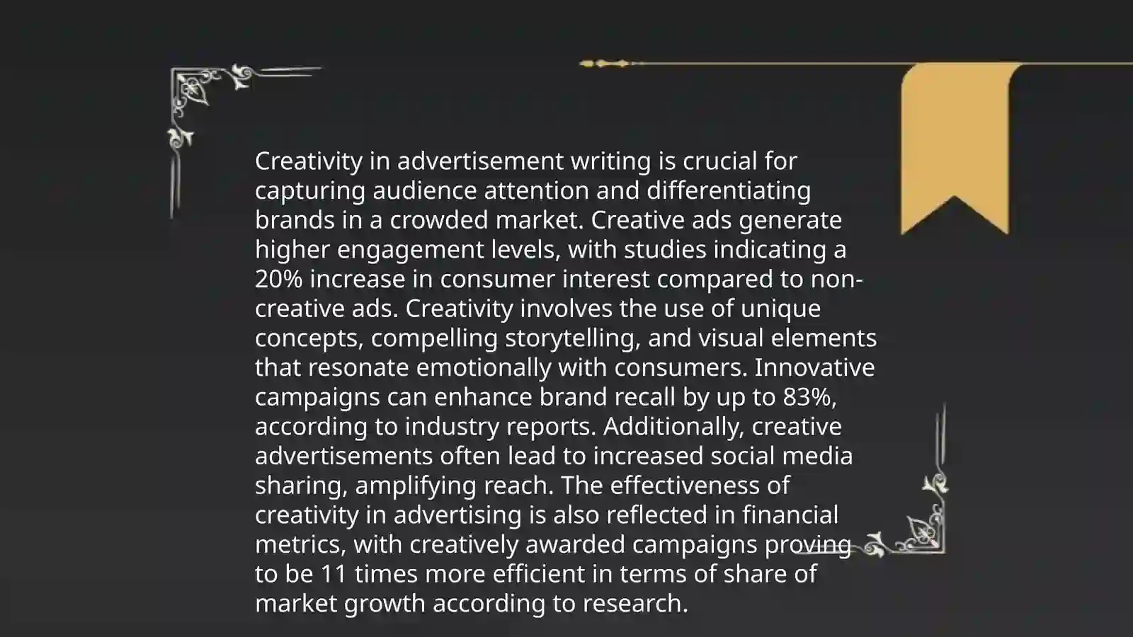 Advertisement Writing 3