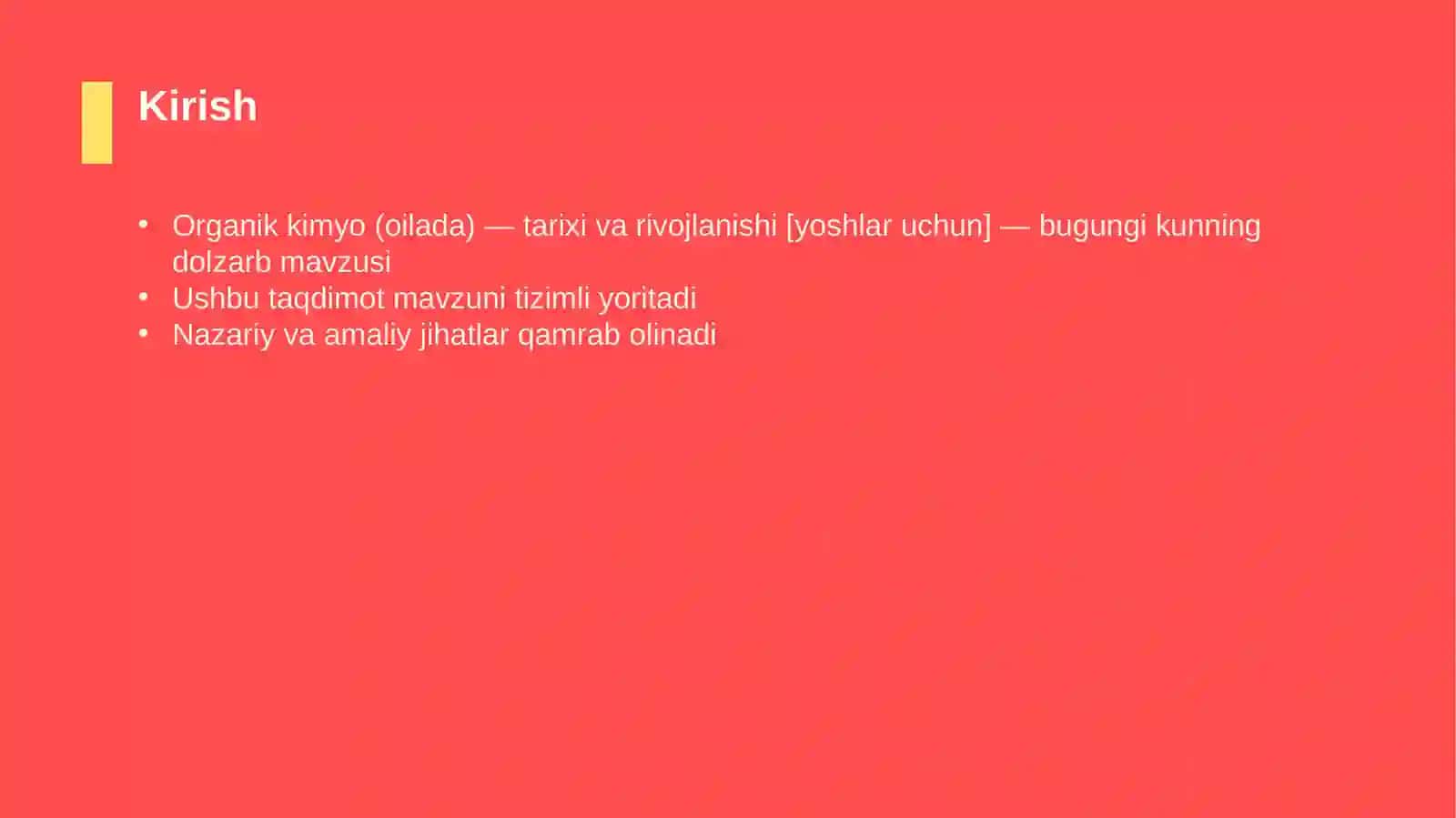 Organik kimyo (oilada) — tarixi va rivojlanishi [yoshlar uchun] 3