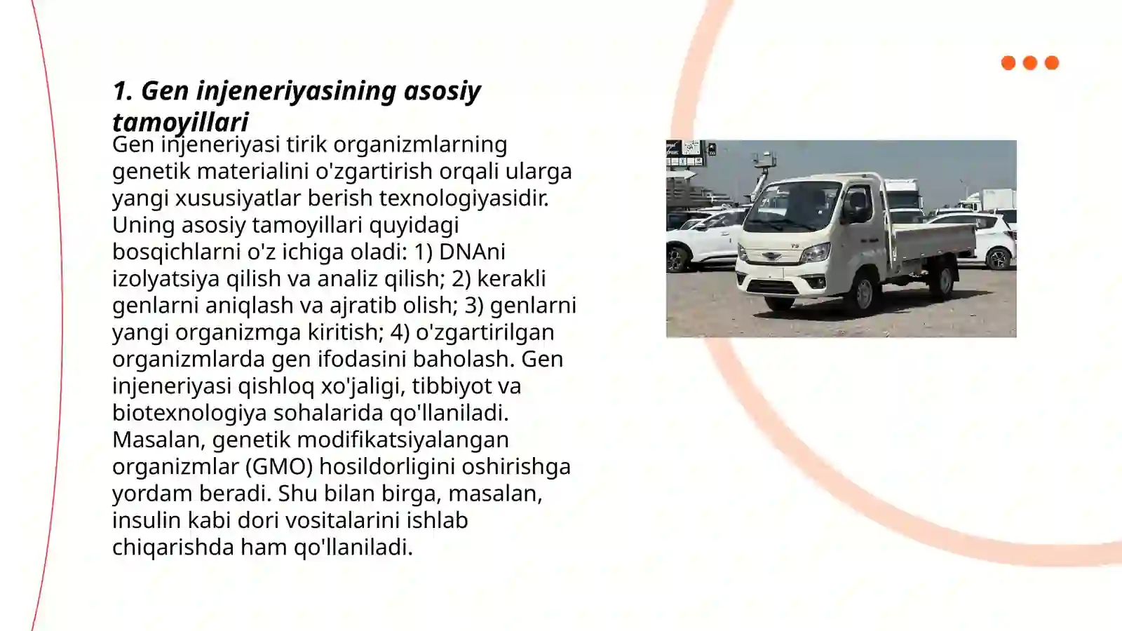O'simlik va hayvon irsiyatini gen injeneriyasi usuli bilan o'zgartirish 3