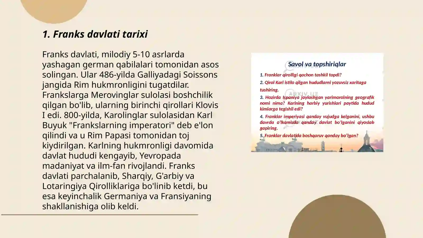 Franks davlati tarixi 3