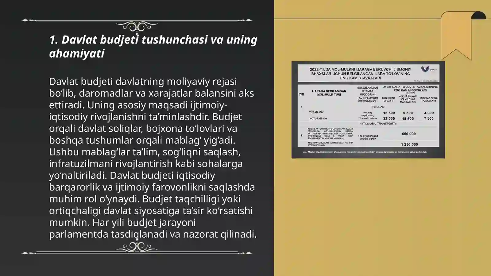 Davlat budjeti va davlat maqsadli jamg‘armalari budjeti harajatlarining analitik va sintetik hisobi 3