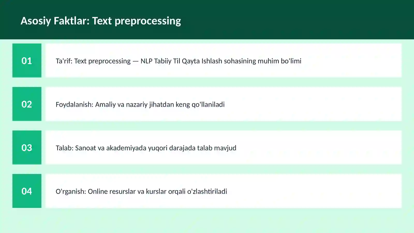 Text preprocessing 3
