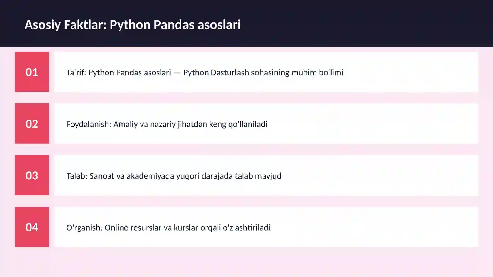 Python Pandas asoslari 3