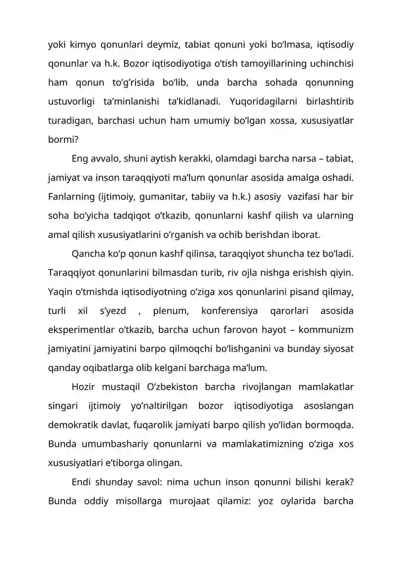 Falsafiy qonunlar (sifat meyor xossa sakrash turlari) 3