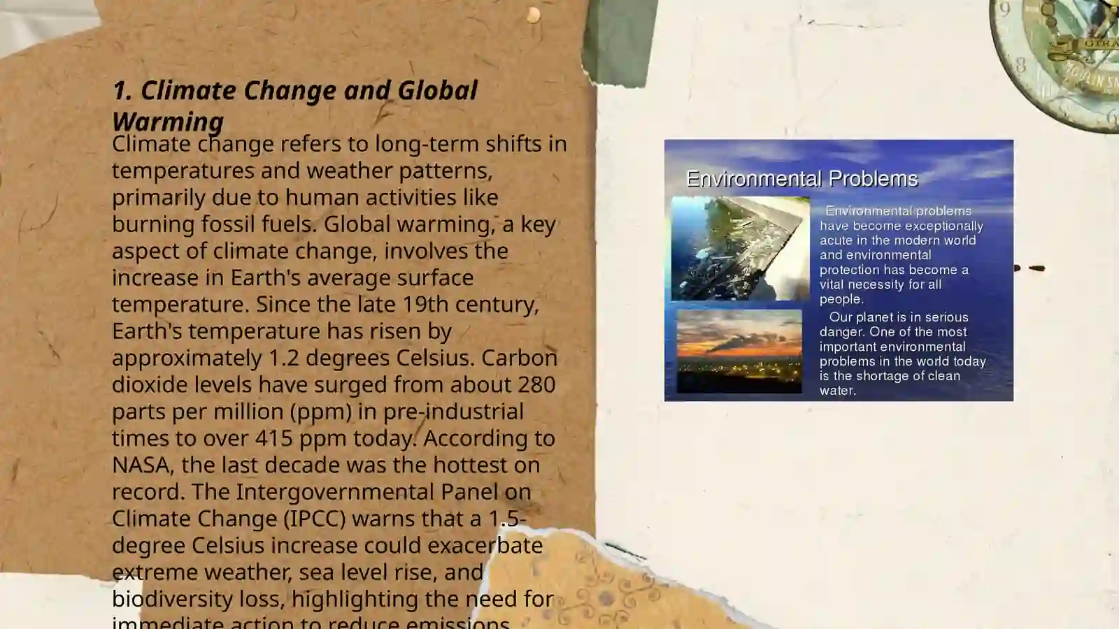 Environment and its problems 3