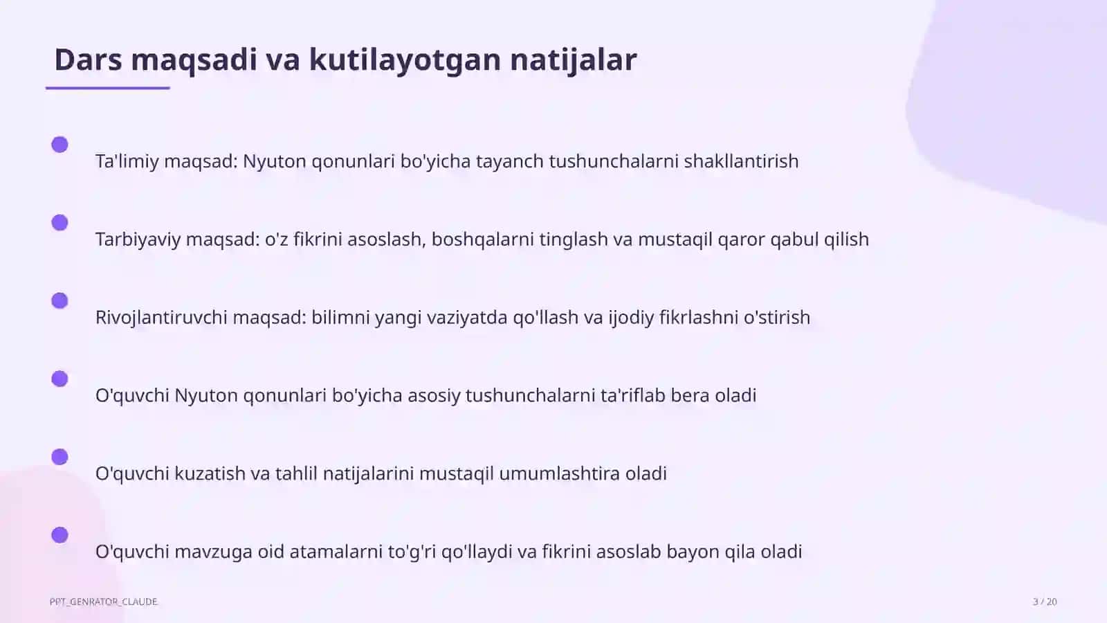 Nyuton qonunlari (9-sinf) 3