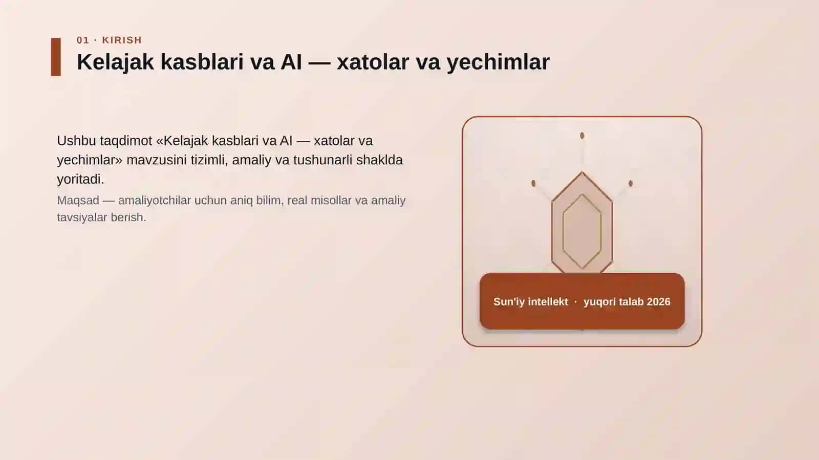Kelajak kasblari va AI — xatolar va yechimlar 3
