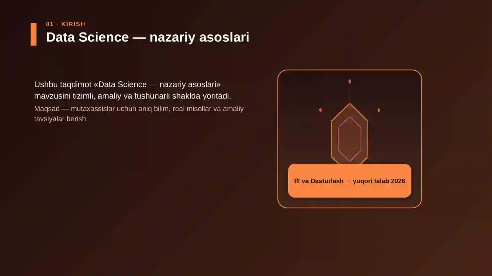 Data Science — nazariy asoslari 3