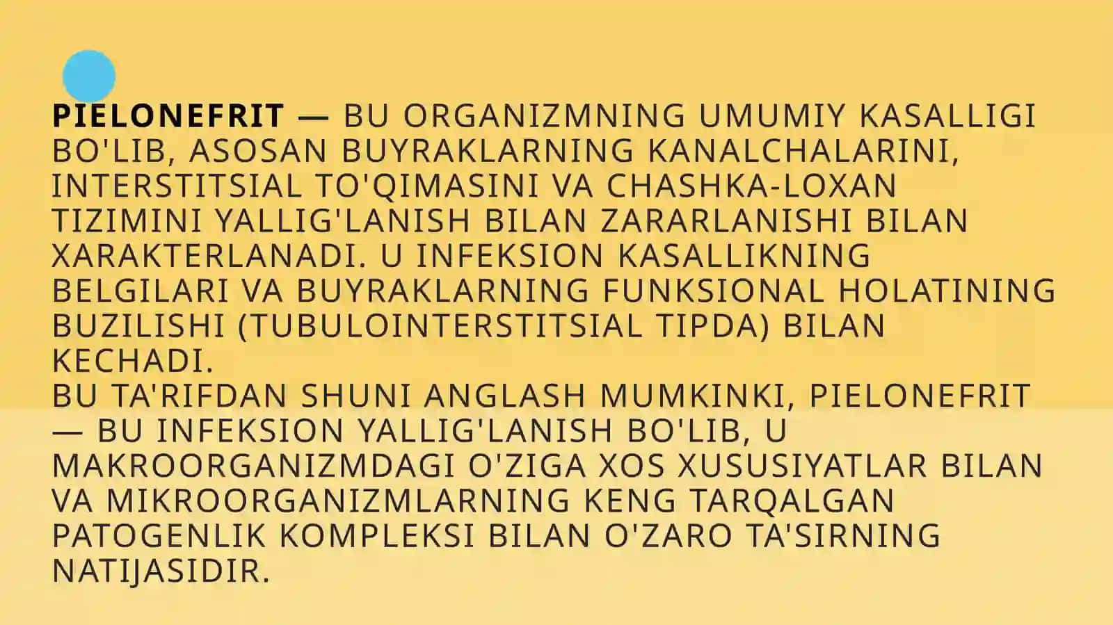 Bolalarda pielonefrit kasalligi 3