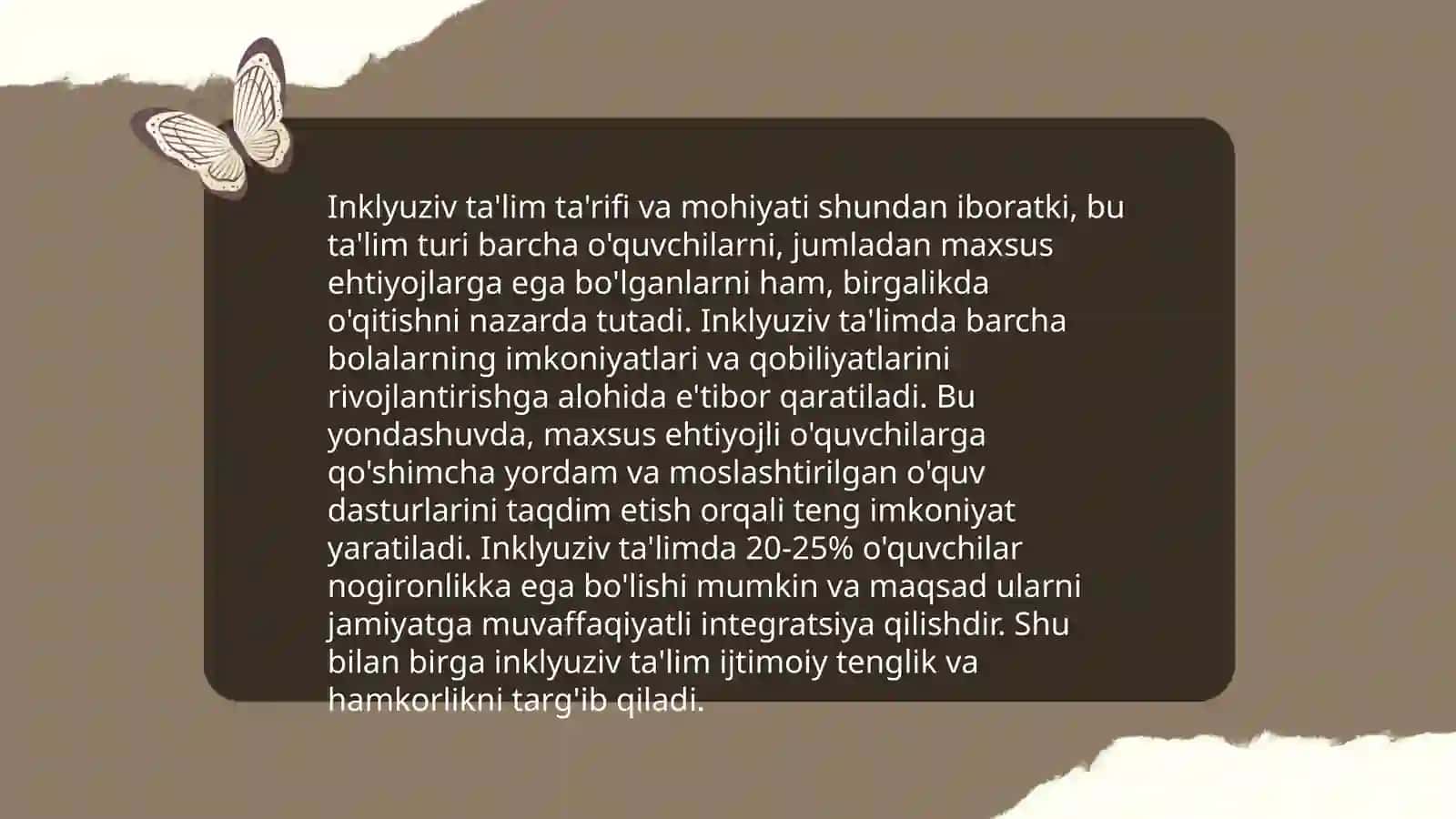 Inklyuziv ta'lim fanining vujudga kelishi va rivojlanishi 3