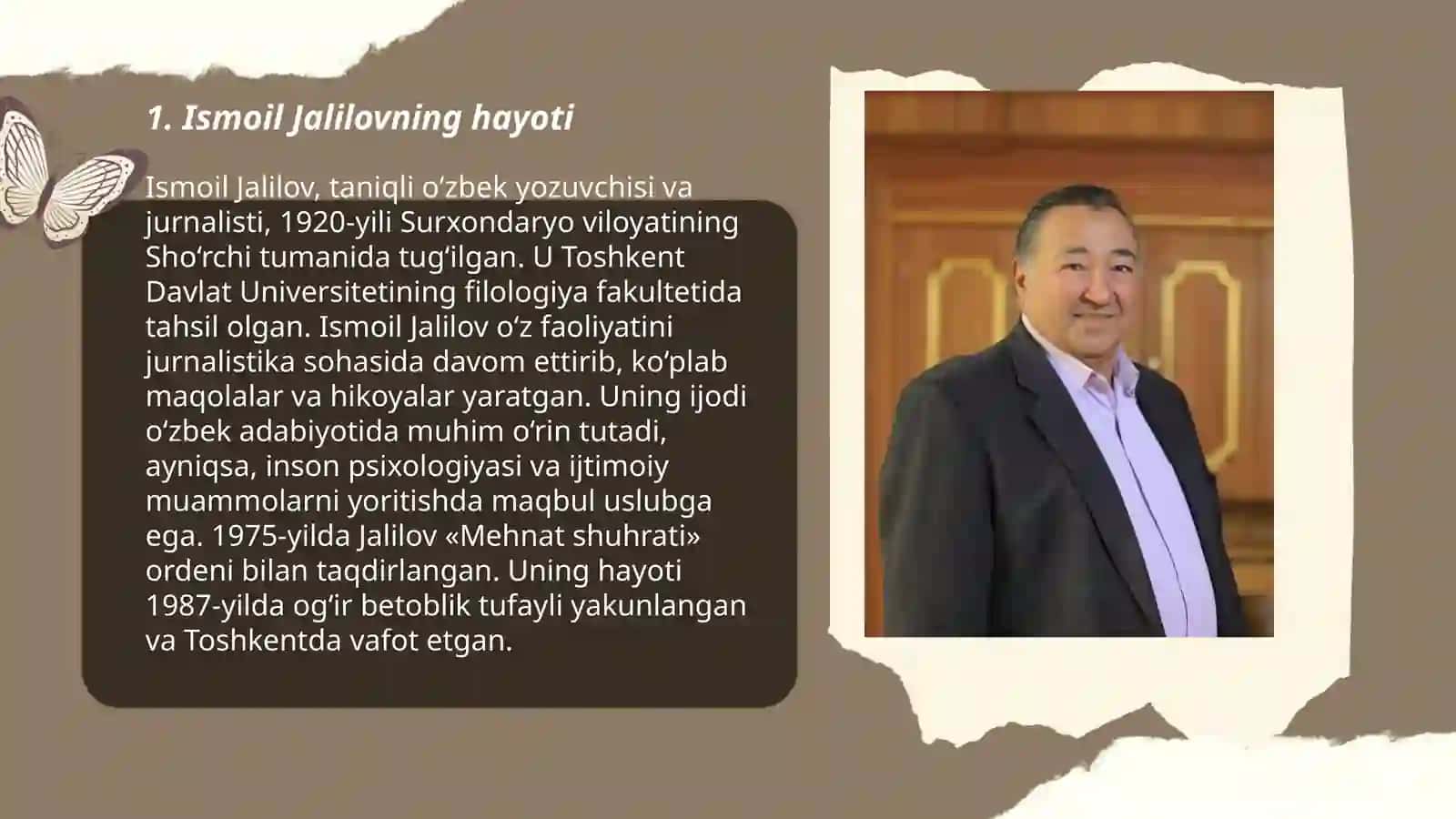 Ismoil Jalilovning hayoti 3