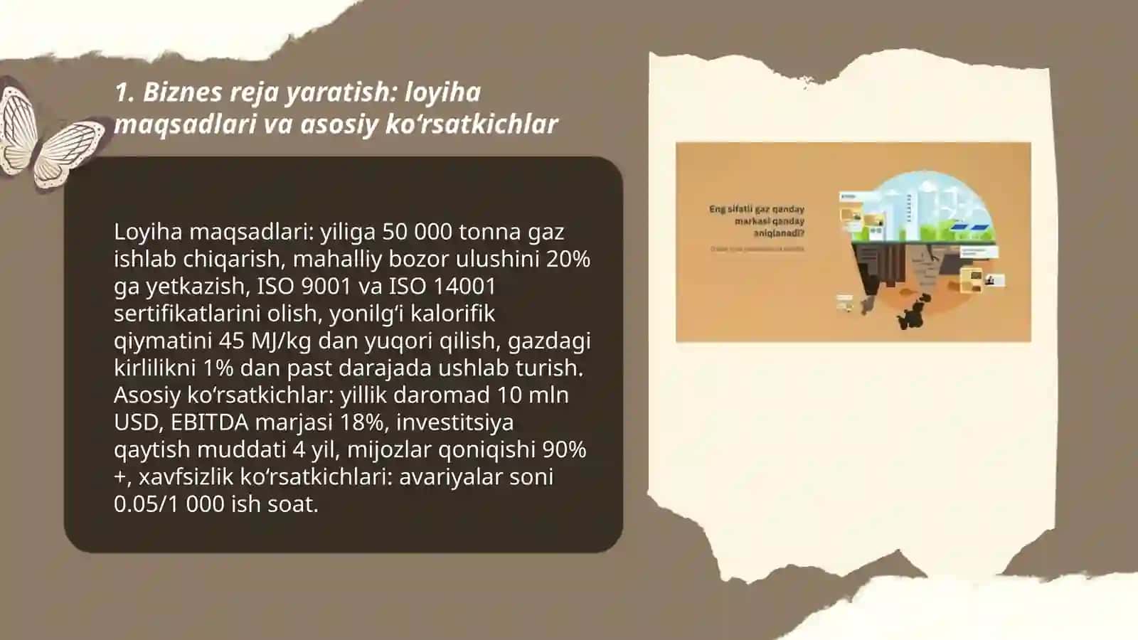 Biznes reja yaratish. Eng sifatli gaz markasi qanday aniqlanadi? 3