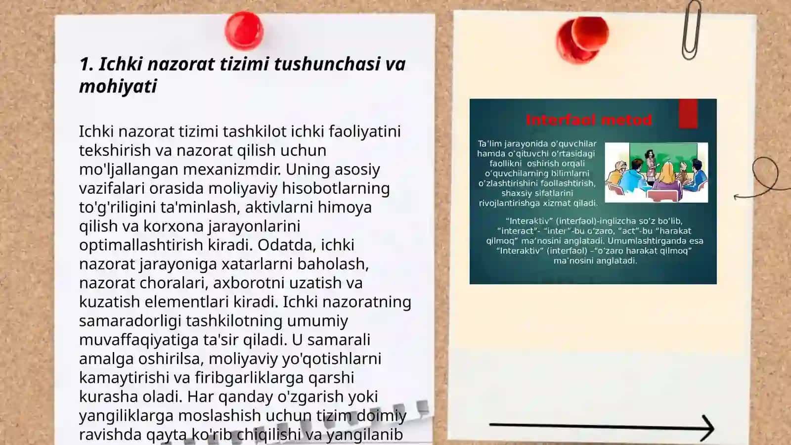 Ichki nazorat tizimi tushunchasi va mohiyati 3