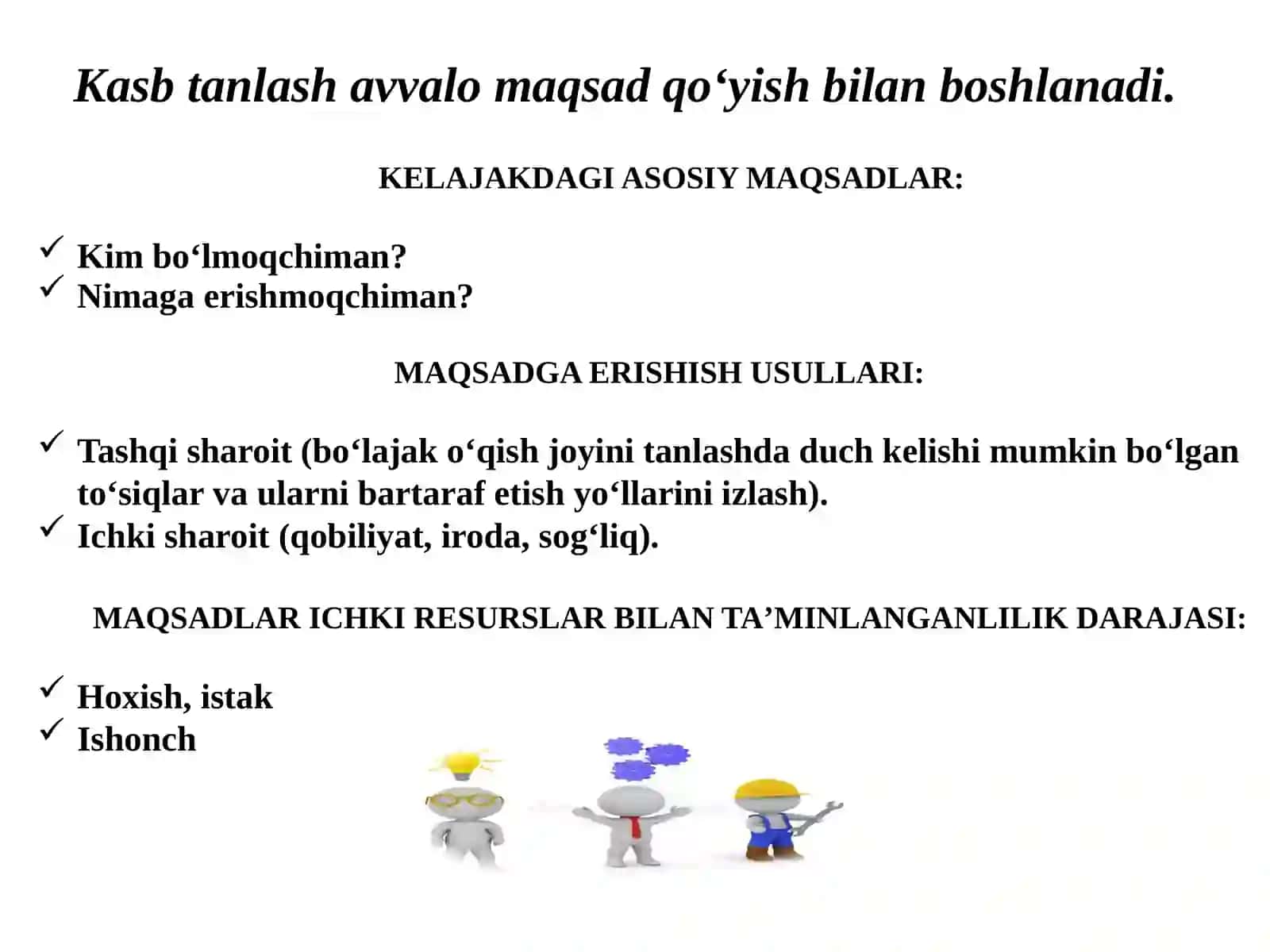 Temperament va kasb 3