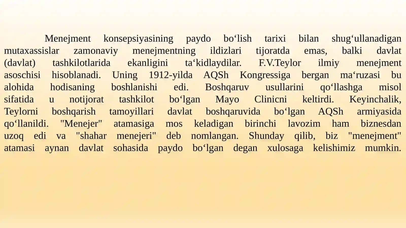 Siyosiy menejment fani va uning jamiyat hayotidagi roli 3
