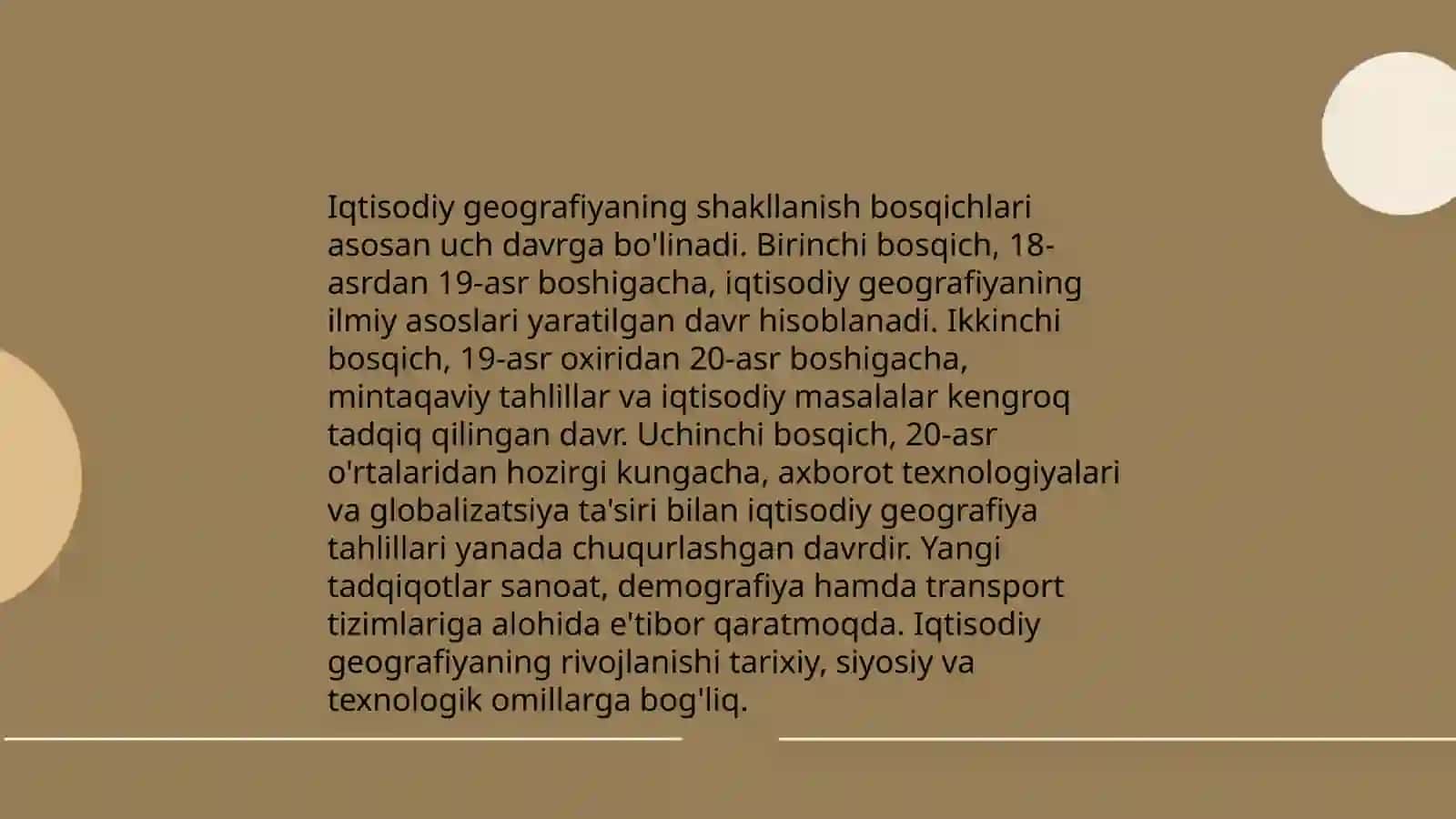 Iqtisodiy geografiyada shakllangan ilmiy maktablarni tadqiq qilish 3
