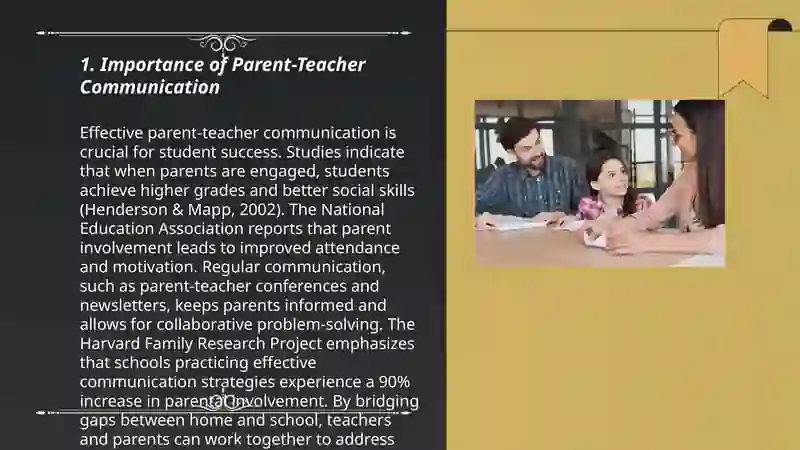Parent-teacher relationship 3