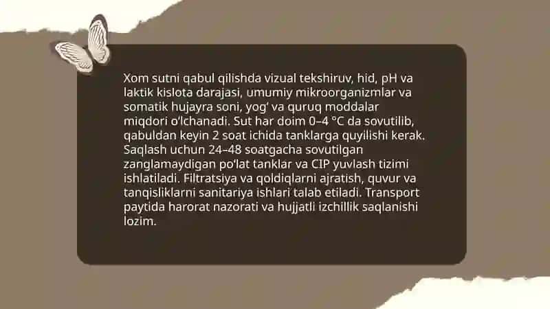 Pishloq tayyorlash texnalogiyasi va mazkur jarayondagi jihozlar bilan tanishish 3