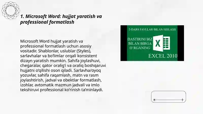 Microsoft Office paketlari 3