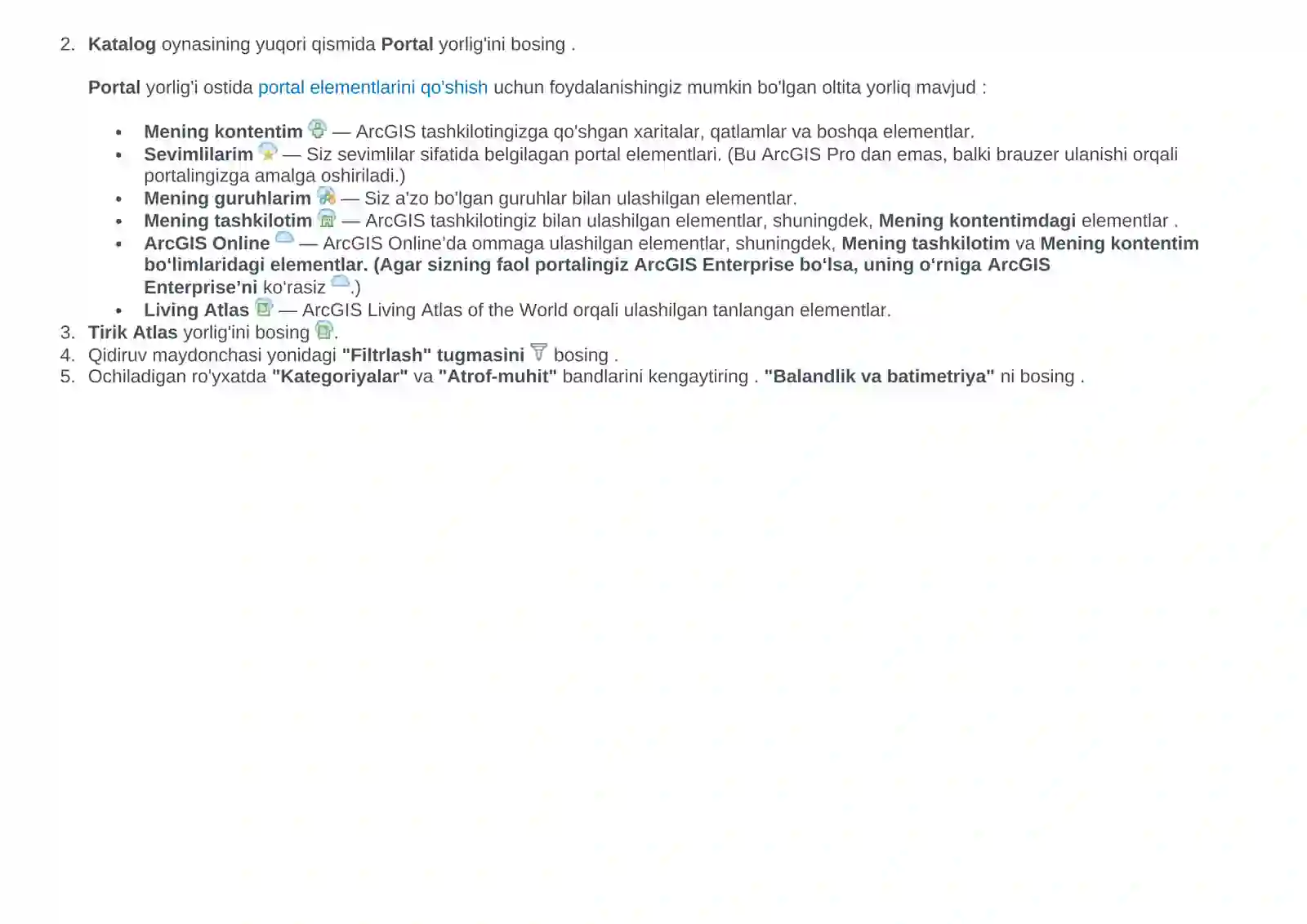 ArcGIS Pro dasturi 3