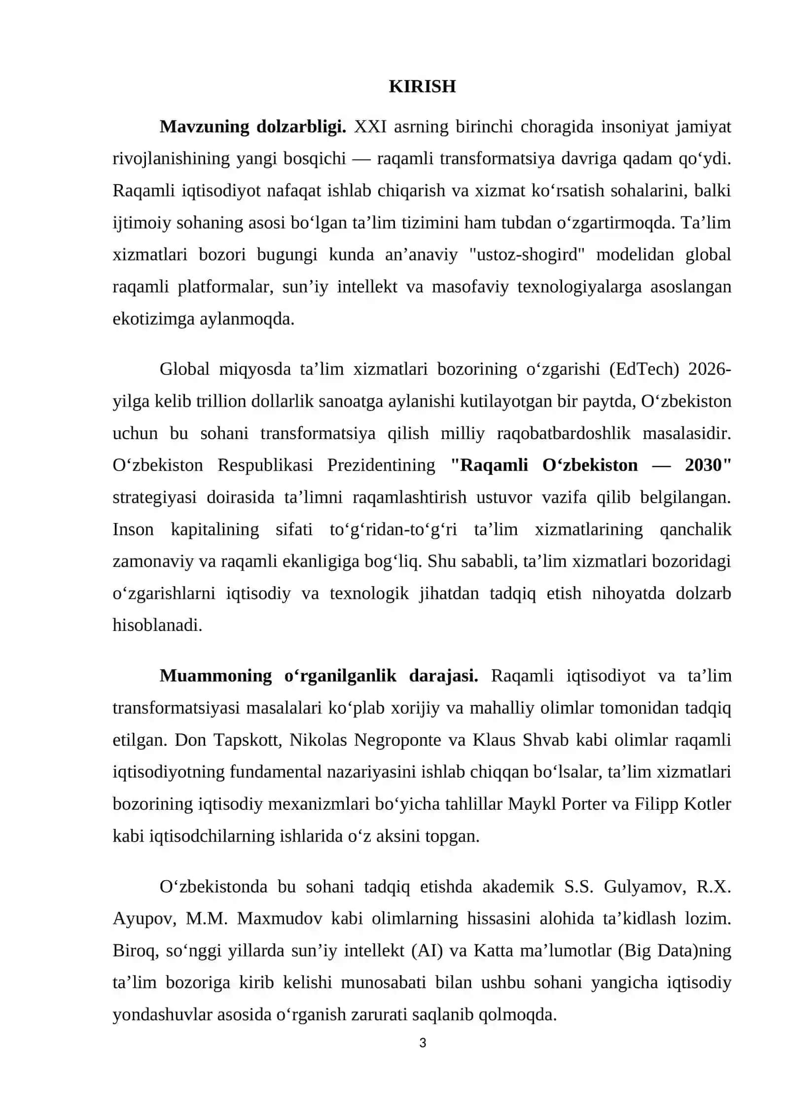 TA’LIM XIZMATLARI BOZORINING ZAMONAVIY HOLATI VA TENDENSIYALARI TAHLILI 3
