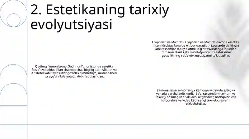 Estetikani Aniqlash 3