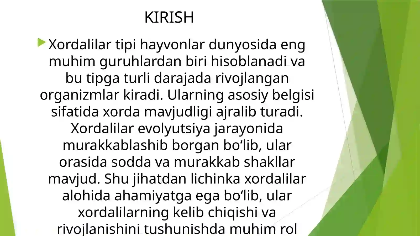 Xordalilar tipi – Chordata,Lichinkaxordalilar– Urochordatakenjatipiningsistematikasivafilogeniyasi 3
