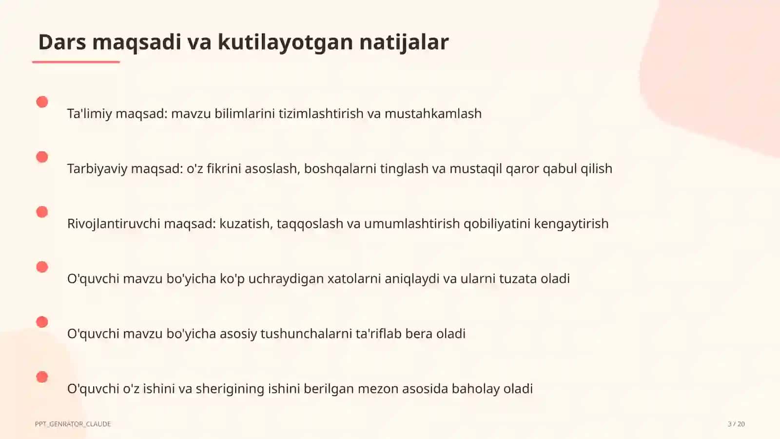 PISA tadqiqoti va matematik savodxonlik 3