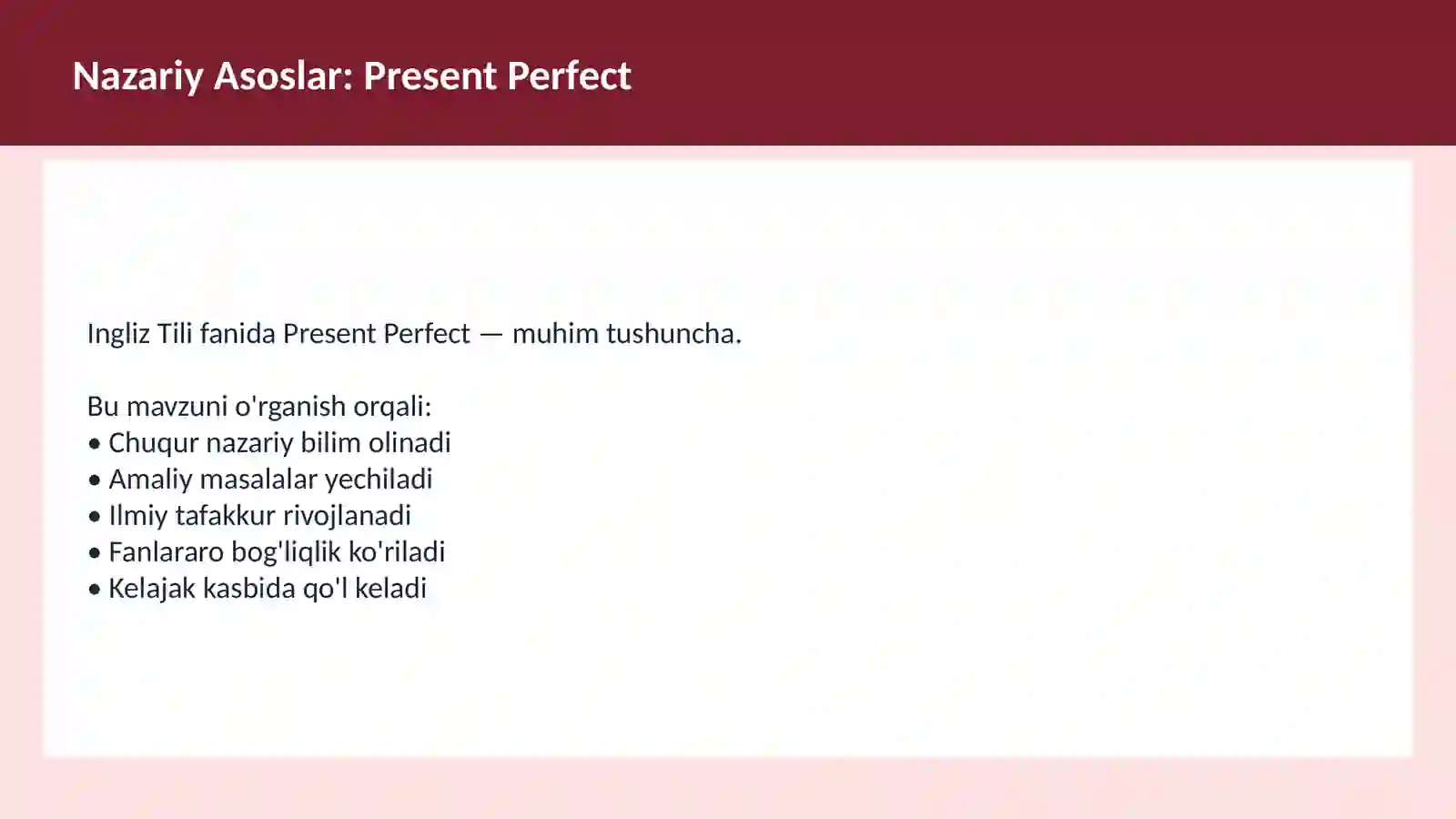 Present Simple 3