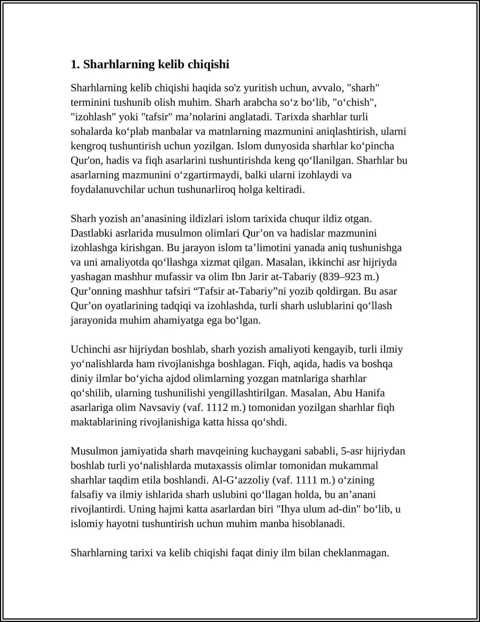 SHAHARNING PAYDO BOʻLISH TARIXI 3