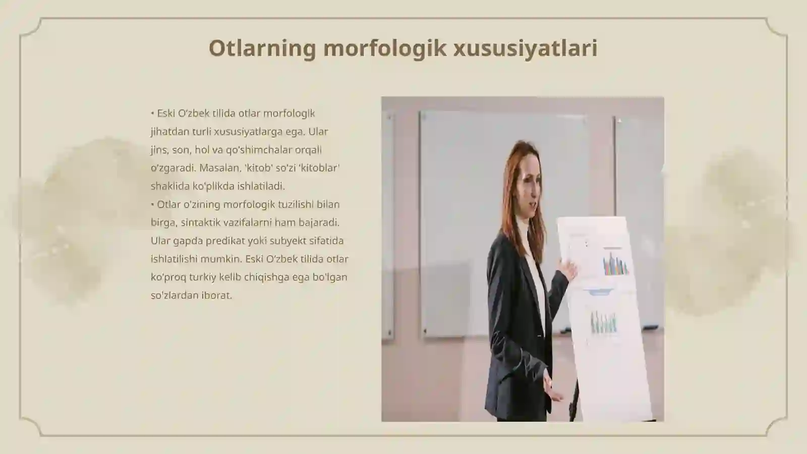 Eski Oʻzbek tili morfologiyasi 3