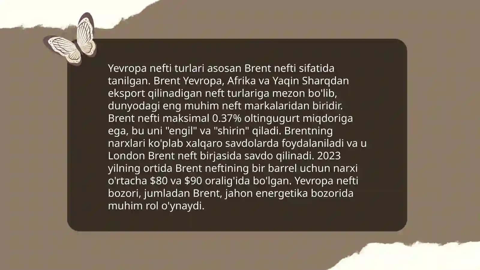 Yevropa nefti turlari 3